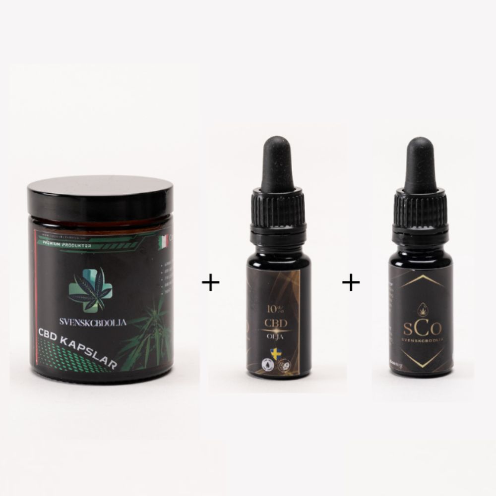 Kapslar, CBG och CBD