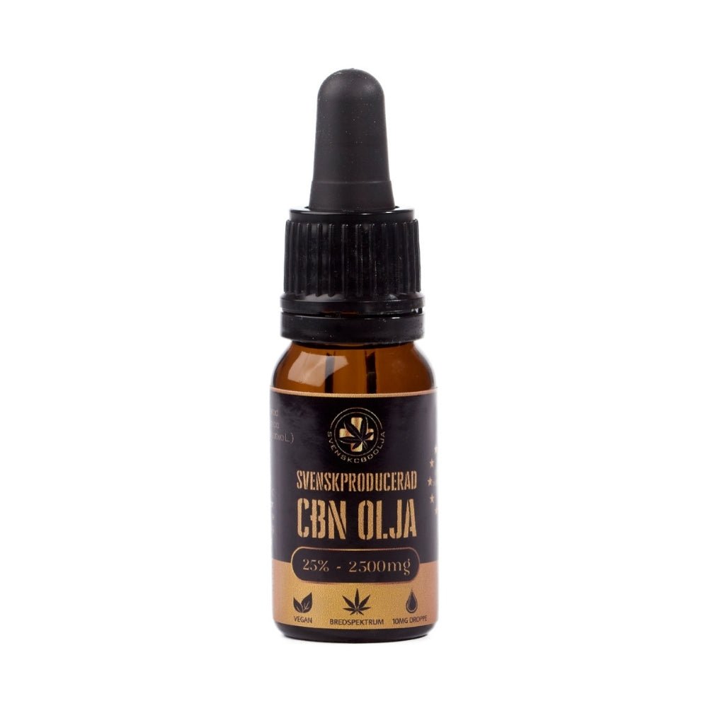 CBN Olja 25% GODNATT+ Bredspektrum - svenskcbdolja