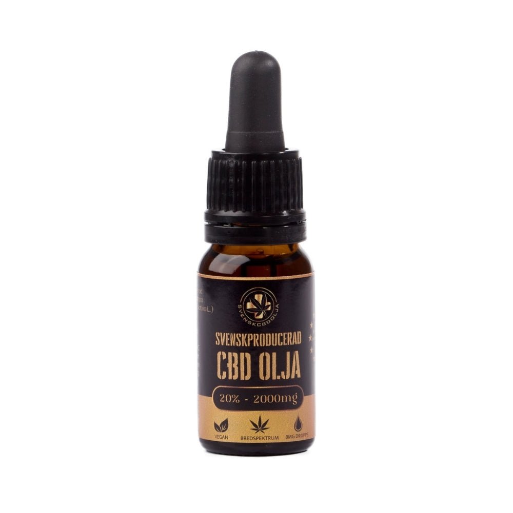 Prenumeration CBD 20 % Bredspektrum 10ml - svenskcbdolja